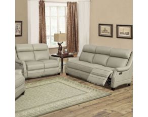 Warrendale Power Reclining Living Room Set in Shoreham Cream