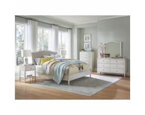 Charlotte Upholstered Bedroom Collections in White