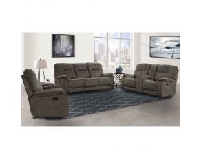Cooper Manual Reclining Collection in Shadow Brown