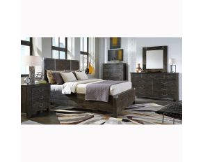 Abington Panel Bedroom Set in Weathered Charcoal