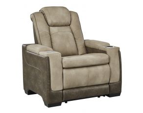 Next-Gen DuraPella Power Recliner in Two-tone Sand