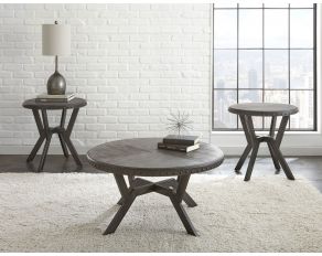 Alamo Occasional Table Set in Grey