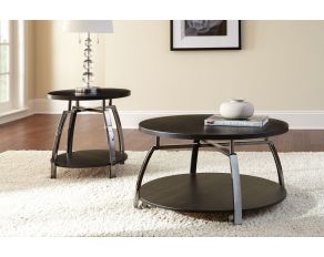 Coham Occasional Table Set in Black