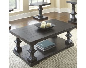 Dory Occasional Table Set in Ebony