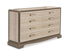 AICO Valise Upholstered Dresser