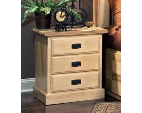 A-America Amish Highlands Nightstand in Natural