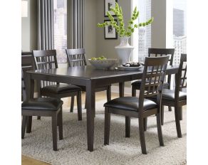 A-America Bristol Point Leg Table in Espresso