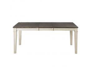 A-America Huron Leg Table in Chalk