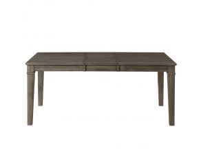 A-America Huron Leg Table in Distressed Grey