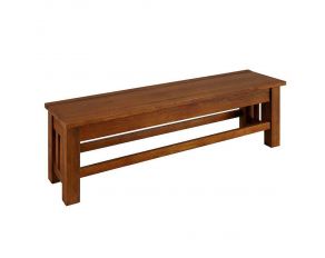 A-America Laurelhurst Mission Storage Bench in Oak