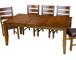 Mason Rectangular Butterfly Table in Brown