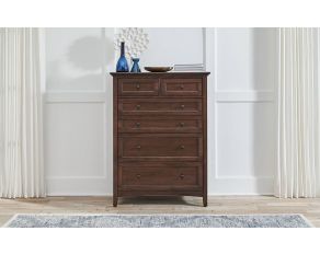 A-America Westlake 6-Drawer Chest in Cherry