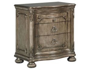 Avalon Furniture B2011 Nightstand in Platinum