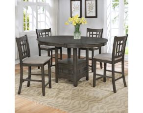 Hartwell Counter Height Dining Set in Grey