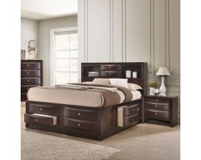 Emily Bedroom Collection in Dark Cherry