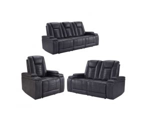 Megatron Power Reclining Collection in Tinsmith