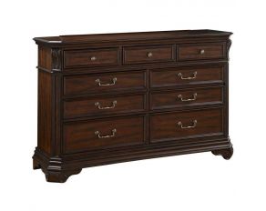 Lyla Dresser in Warm Cherry