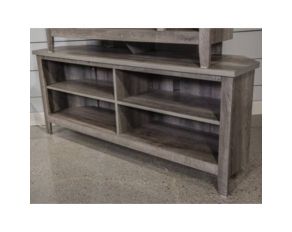 Arlenbry Medium Corner TV Stand in Gray