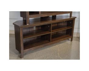 Camiburg Medium Corner TV Stand in Warm Brown