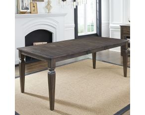 Kingston Leg Dining Table in Dark Grey