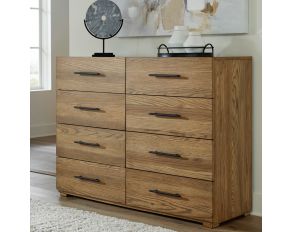 Dakmore 8 Drawer Dresser in Brown