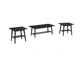 Westmoro Set of 3 Occasional Table in Black