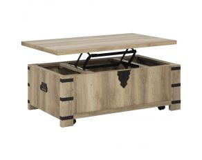 Calaboro Lift-Top Coffee Table in Light Brown