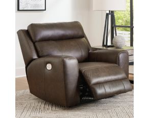 Roman Power Recliner in Umber