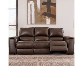 Alessandro Power Reclining Sofa in Walnut