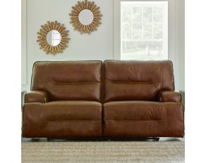 Francesca Power Reclining Sofa in Auburn