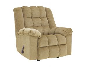 Ashley Furniture Ludden Rocker Recliner in Sand