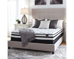 8 Inch Chime Innerspring Queen Mattress in White