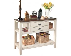 Ashley Furniture Whitesburg Server in Brown/Cottage White