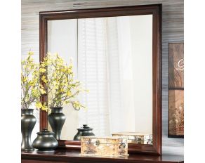 Ashley Furniture Alisdair Bedroom Mirror in Dark Brown