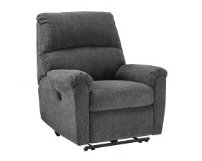 Ashley Furniture McTeer Power Recliner in Charcoal