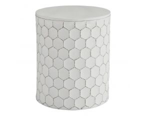 Polly Stool in White