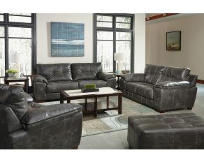 Hudson Living Room Set in Steel