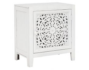 Ashley Furniture Fossil Ridge Accent Cabinet in White