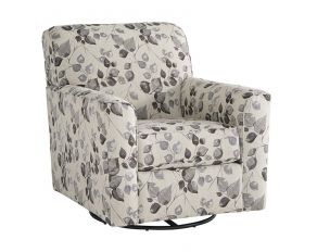 Abney Accent Chair in Platinum