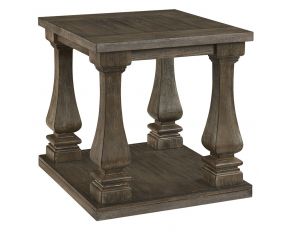 Johnelle End Table in Gray