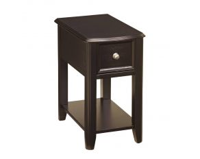 Ashley Furniture Breegin Chair Side End Table in Almost Black