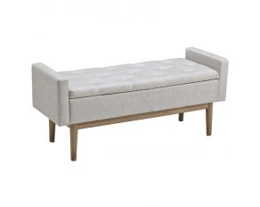 Briarson Storage Bench in Beige Brown