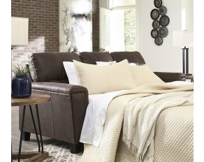 Navi Queen Sofa Sleeper in Chestnut