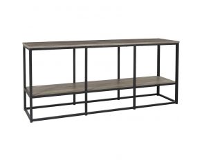 Wadeworth 65-inch TV Stand in Brown and Black