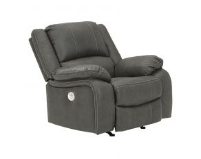 Calderwell Power Recliner in Gray