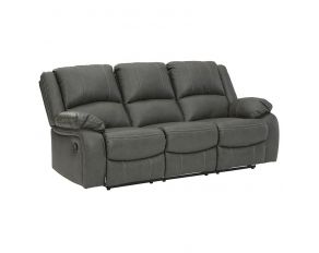 Calderwell Reclining Sofa in Gray