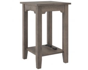 Arlenbry Chairside End Table in Gray