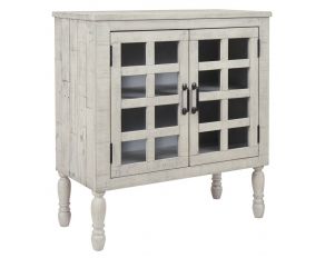 Falkgate Accent Cabinet in Whitewash