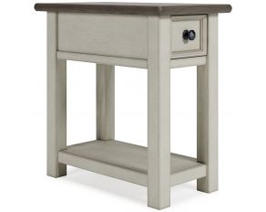 Bolanburg Chairside End Table in Antique White