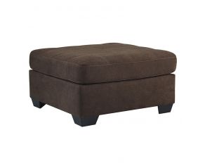 Maier Oversized Accent Ottoman in Walnut